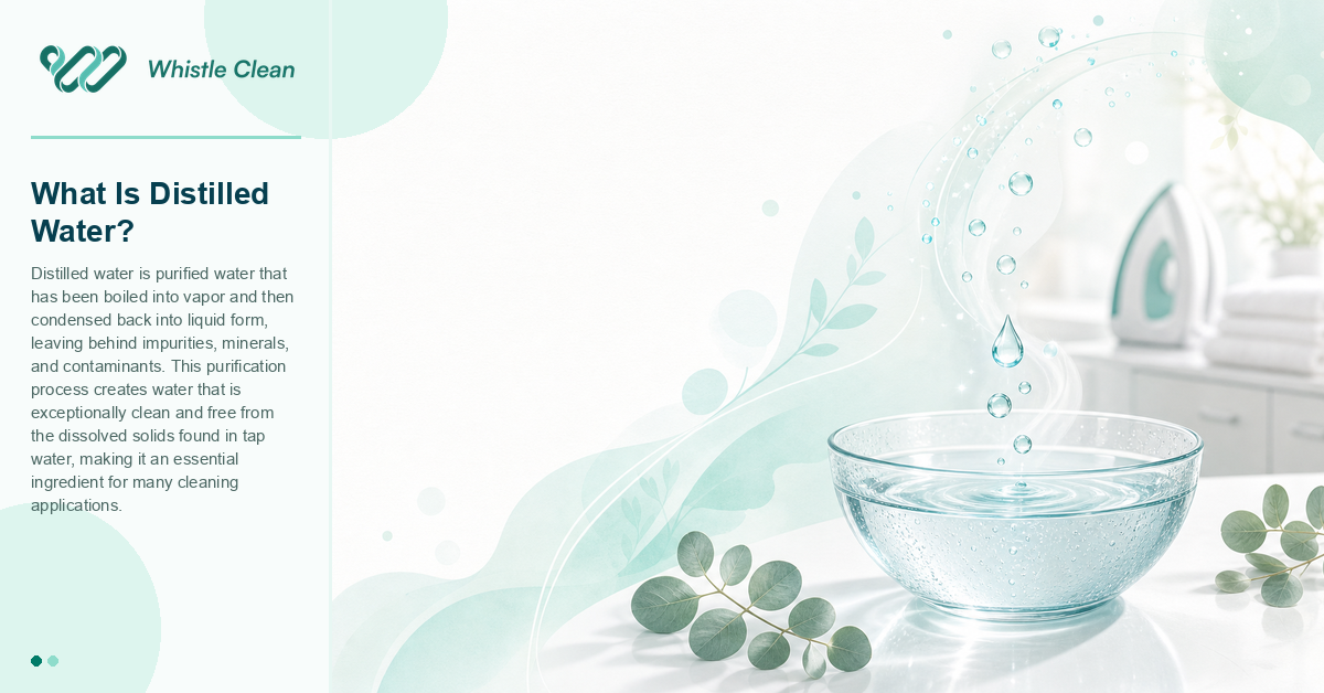 What Is Distilled Water?